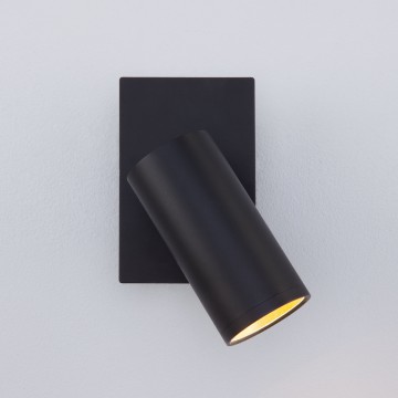 Настенный светодиодный светильник с регулировкой направления света Eurosvet Fleur 20066/1 LED черный/золото (00000085107), LED 5W 4200K 400lm CRI>80 - миниатюра 4