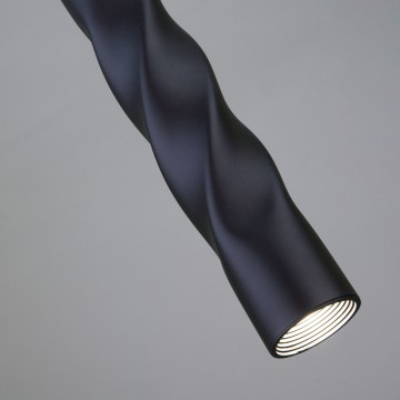 Подвесной светодиодный светильник Eurosvet Scroll 50136/1 LED черный (00000083592), LED 5W 4000K 250lm CRI>80 - миниатюра 6