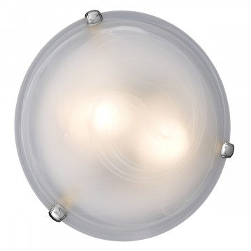 Потолочный светильник Sonex Duna 253 хром, 2xE27x100W - миниатюра 2
