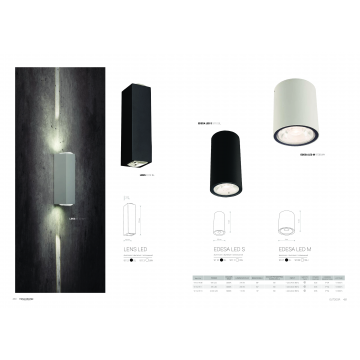 Настенный светодиодный светильник Nowodvorski Lens LED 9113, IP54, LED 4W 3000K 110lm, белый, металл - миниатюра 3