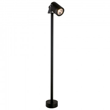 Садово-парковый светодиодный светильник Nowodvorski Spike LED 9098, IP54, LED 3W 3000K 115lm, черный, металл