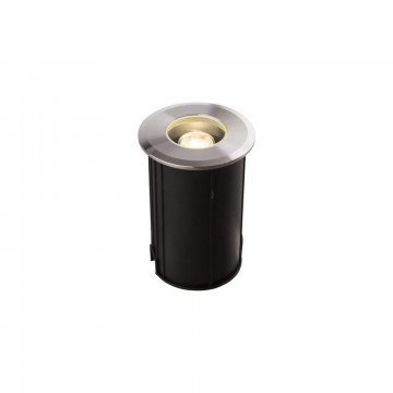 Встраиваемый в уличное покрытие светодиодный светильник Nowodvorski Picco LED 9105, IP54, LED 1W 3000K 52lm, серебро, металл