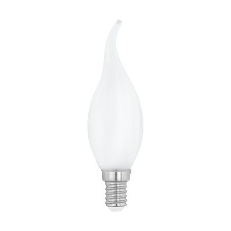 Филаментная светодиодная лампа Eglo 11603 свеча на ветру E14 4W, 2700K (теплый) CRI>80, гарантия 5 лет