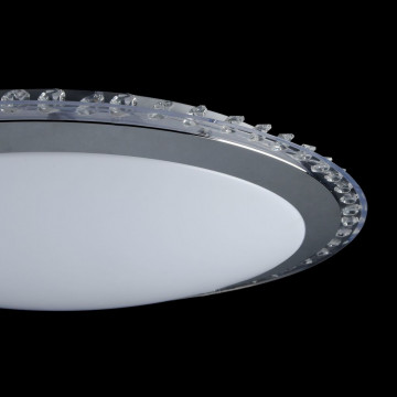 Потолочный светодиодный светильник Freya Glory FR6441-CL-30-W (FR441-30-W), LED 30W 3000K 2100lm, никель, белый с серым, серый с белым, металл, пластик - миниатюра 5