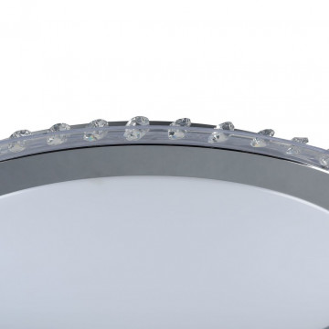 Потолочный светодиодный светильник Freya Glory FR6441-CL-30-W (FR441-30-W), LED 30W 3000K 2100lm, никель, белый с серым, серый с белым, металл, пластик - миниатюра 6