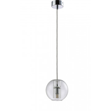 Подвесной светильник Crystal Lux BELEZA SP1 B CHROME 0231/201, 1xG9x5W - миниатюра 2