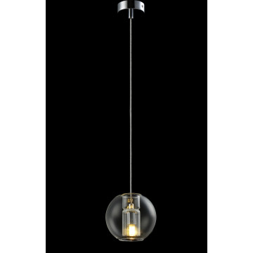 Подвесной светильник Crystal Lux BELEZA SP1 B CHROME 0231/201, 1xG9x5W - миниатюра 4