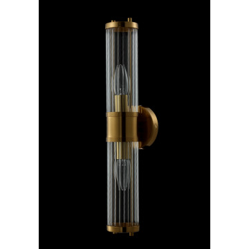 Настенный светильник Crystal Lux SANCHO AP2 BRASS 3652/402, 2xE14x60W - миниатюра 3