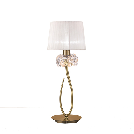 Настольная лампа Mantra Loewe 4736, 1xE27x20W