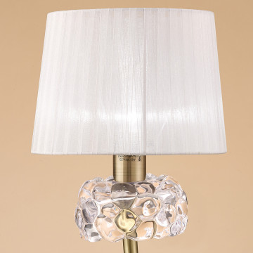 Настольная лампа Mantra Loewe 4736, 1xE27x20W - миниатюра 3