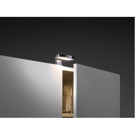 Мебельный светодиодный светильник Paulmann Galeria Oval 99088, IP44, LED 3,2W, хром, металл - миниатюра 4