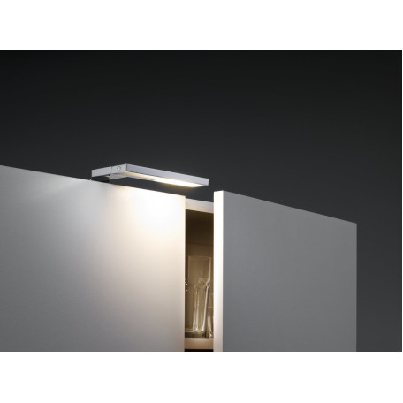 Мебельный светодиодный светильник Paulmann Galeria Hook 99089, IP44, LED 3,2W, хром, металл - миниатюра 4