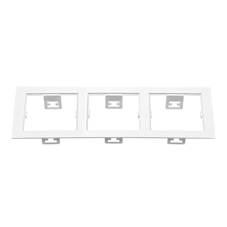 Декоративная рамка Lightstar Domino 214536, белый, металл