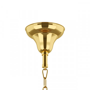 Подвесная люстра Lightstar Osgona Tesoro 710572, 57xE14x40W, золотой с прозрачным, прозрачный с золотым, золотой, прозрачный, стекло, хрусталь - фото 2