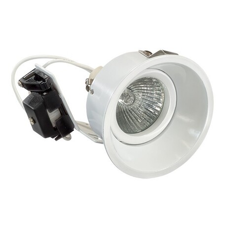 Встраиваемый светильник Lightstar Domino 214606, 1xGU5.3x50W, белый, металл