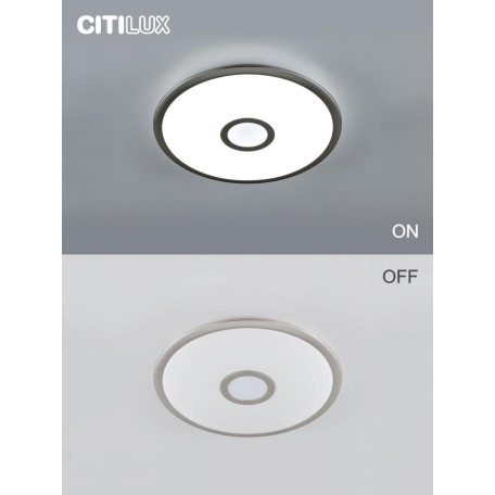 Потолочный светодиодный светильник с пультом ДУ Citilux Старлайт CL703A41G, LED 45W 3000-5500K + RGB 3600lm - миниатюра 11