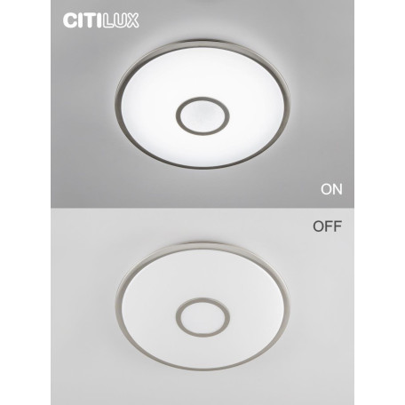 Потолочный светодиодный светильник с пультом ДУ Citilux Старлайт CL703A61G, LED 65W 3000-5500K + RGB 5200lm - миниатюра 37