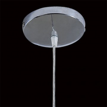 Подвесной светильник Citilux Октопус CL944001, 1xE27x40W, хром, черный, металл, стекло - фото 5