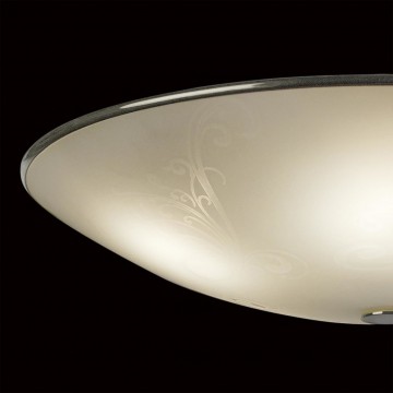 Потолочный светильник Citilux CL911503, 5xE27x75W, хром, белый, металл, стекло - миниатюра 4
