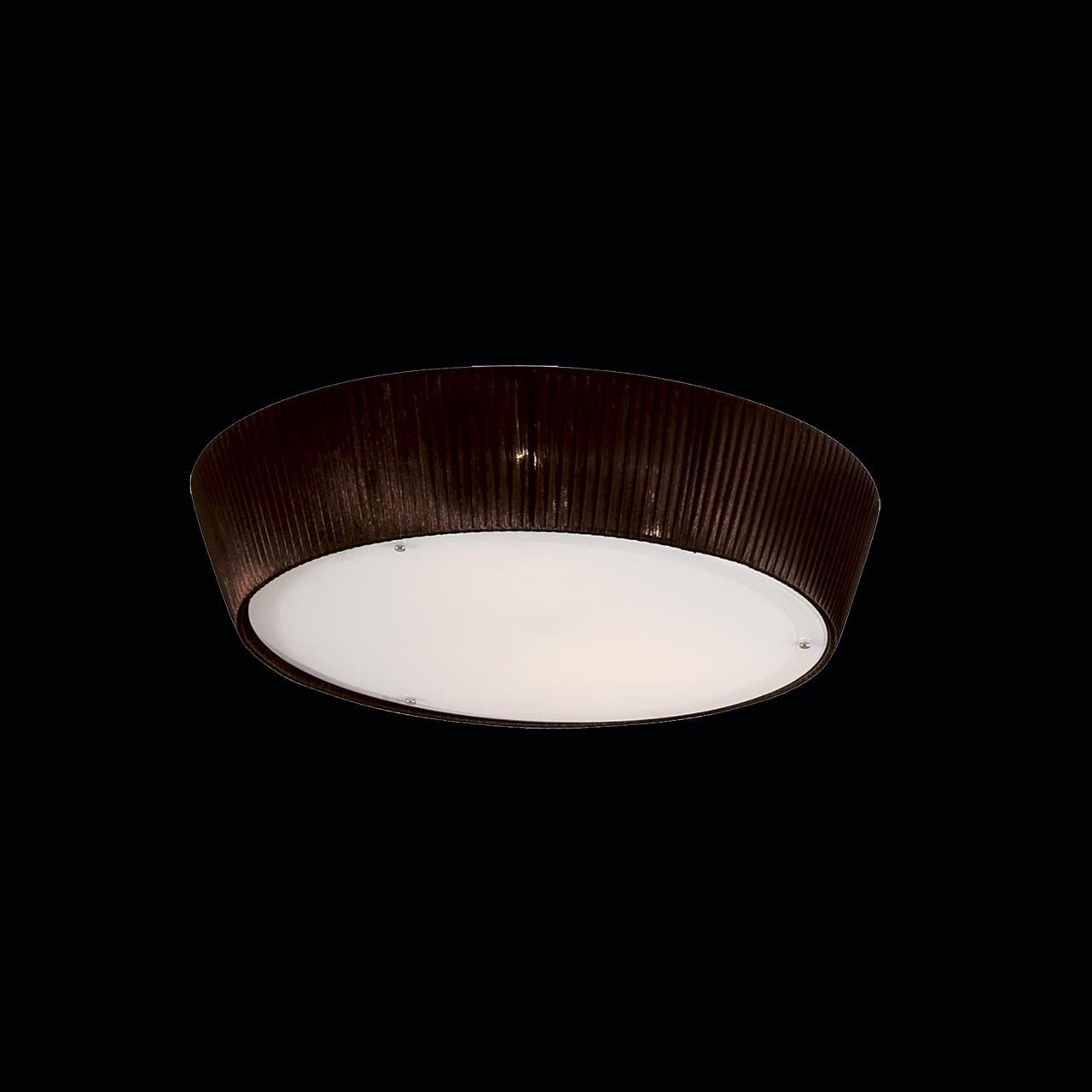 Потолочный светильник Citilux CL913142, 4xE27x75W, коричневый, металл, текстиль - фото 2