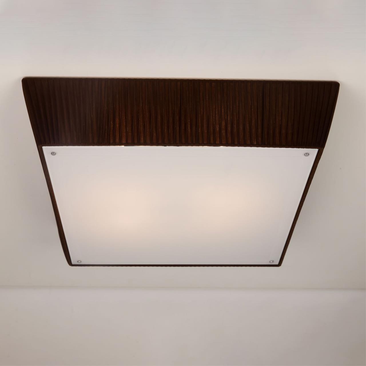 Потолочный светильник Citilux CL914142, 4xE27x75W, коричневый, металл, текстиль - фото 3