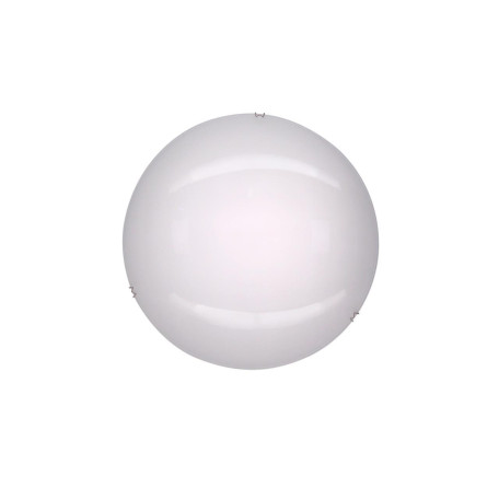 Потолочный светодиодный светильник Citilux CL917000, LED 8W 3000K 520lm, хром, белый, металл, стекло