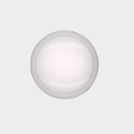Потолочный светодиодный светильник Citilux CL917081, LED 8W 3000K 520lm, хром, белый, металл, стекло - миниатюра 2