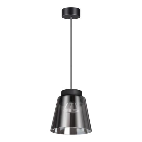 Светодиодный светильник Novotech Artik 358643, LED, черный, дымчатый, металл, стекло