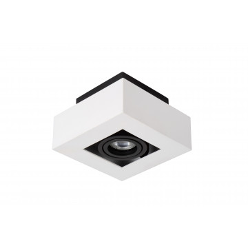 Потолочный светильник Lucide Xirax 09119/05/31, 1xGU10x5W, белый, черный, металл - миниатюра 2