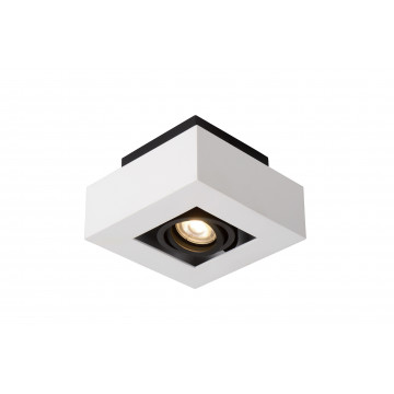 Потолочный светильник Lucide Xirax 09119/05/31, 1xGU10x5W, белый, черный, металл - миниатюра 4