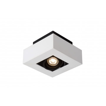 Потолочный светильник Lucide Xirax 09119/05/31, 1xGU10x5W, белый, черный, металл - миниатюра 5