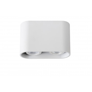 Потолочный светильник Lucide Bentoo-LED 09914/10/31, 2xGU10x5W, белый, металл - миниатюра 2
