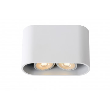 Потолочный светильник Lucide Bentoo-LED 09914/10/31, 2xGU10x5W, белый, металл - миниатюра 4