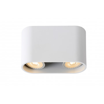 Потолочный светильник Lucide Bentoo-LED 09914/10/31, 2xGU10x5W, белый, металл - миниатюра 5