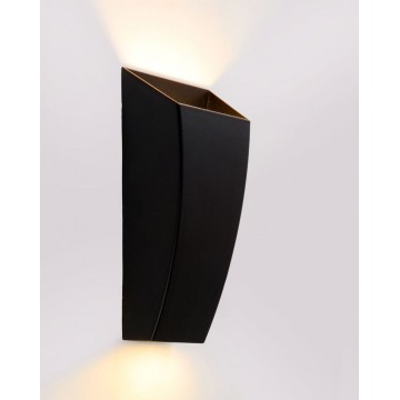 Настенный светодиодный светильник Lucide Twan 11820/02/30, IP54, LED 2W, 2700K (теплый), черный, металл - миниатюра 3