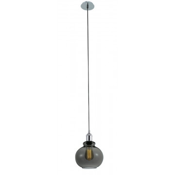 Подвесной светильник Crystal Lux OLLA SP1 SMOKE 2601/201, 1xE27x60W - миниатюра 1