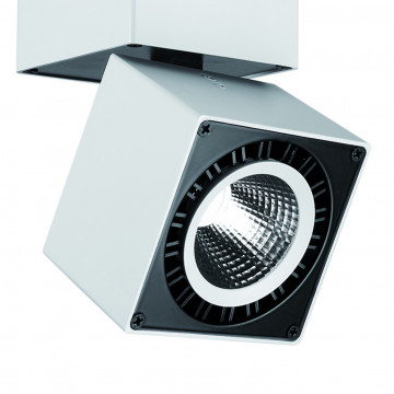 Потолочный светодиодный светильник с регулировкой направления света Mantra Columbretes C0087, LED 12W 3000K 1040lm - миниатюра 3