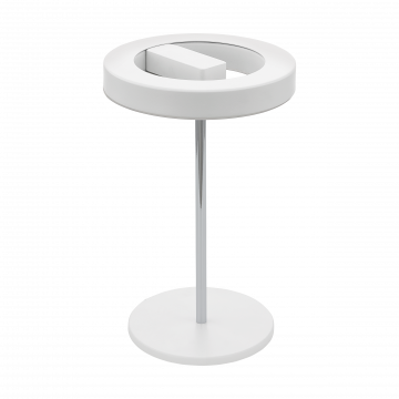 Настольная светодиодная лампа Eglo Alvendre 96658, белый, хром, металл, пластик