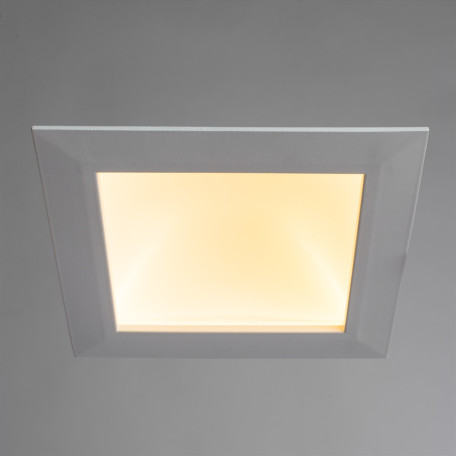 Встраиваемый светодиодный светильник Arte Lamp Riflessione A7416PL-1WH, LED 16W 3000K 1280lm CRI≥80 - миниатюра 2