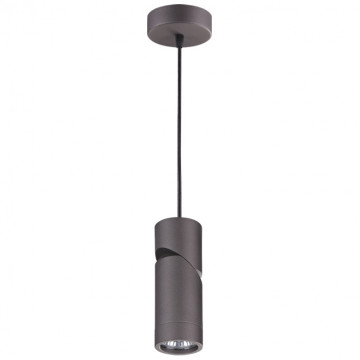Подвесной светильник с регулировкой направления света Novotech Over Elite 370591, 1xGU10x50W, темно-серый, металл