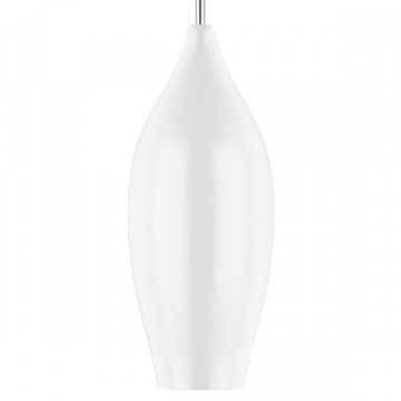 Подвесной светильник Lightstar Pentola 803020, 1xE14x40W, хром, белый, металл, стекло - фото 3