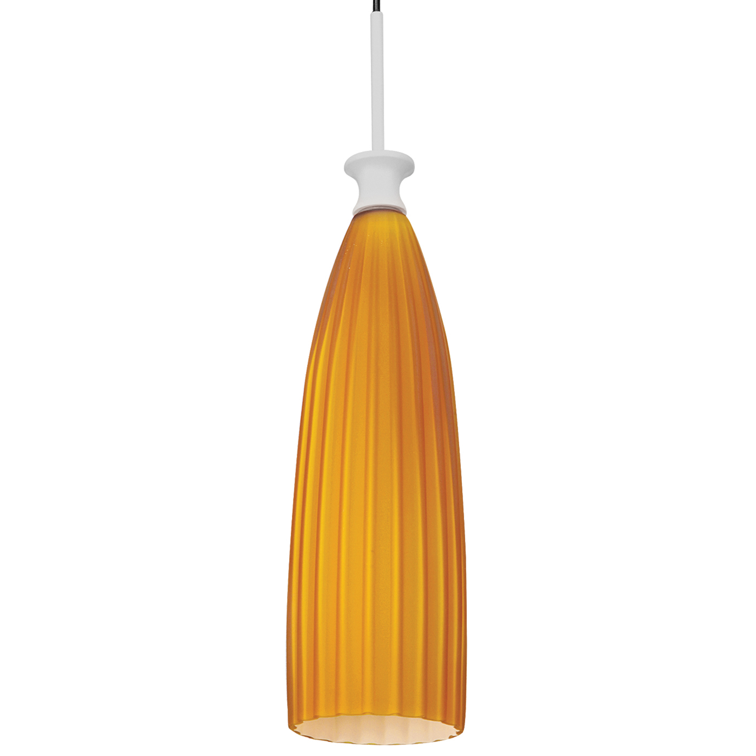 Подвесной светильник Lightstar Agola 810013, 1xE14x40W, хром, оранжевый, металл, стекло - фото 2