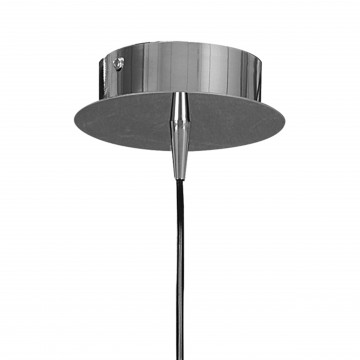 Подвесной светильник Lightstar Agola 810020, 1xE14x40W, хром, белый, металл, стекло - фото 3