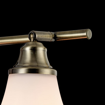 Потолочный светильник с регулировкой направления света Freya Jasinta FR2272-CW-03-BS, 3xE14x40W, бронза, бежевый с бронзой, металл, стекло - фото 6