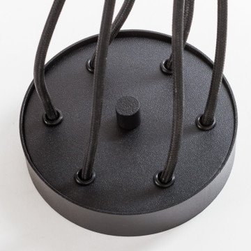 Люстра-паук Nowodvorski Workshop 9631, 6xE27x60W, черный с медью, медь с черным, черный, металл - миниатюра 2