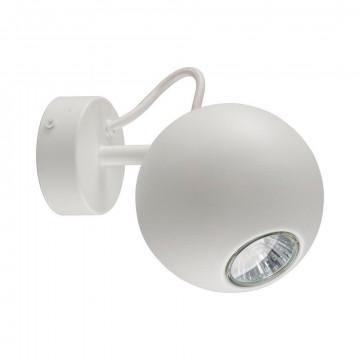 Настенный светильник Nowodvorski Bubble 6145, 1xGU10x35W, белый, металл - миниатюра 1