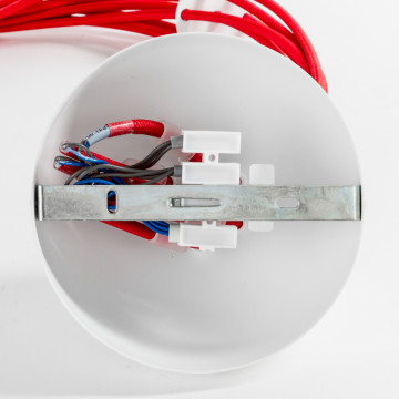 Подвесная люстра Nowodvorski Bubble 6026, 7xGU10x35W, белый, красный, металл - миниатюра 4