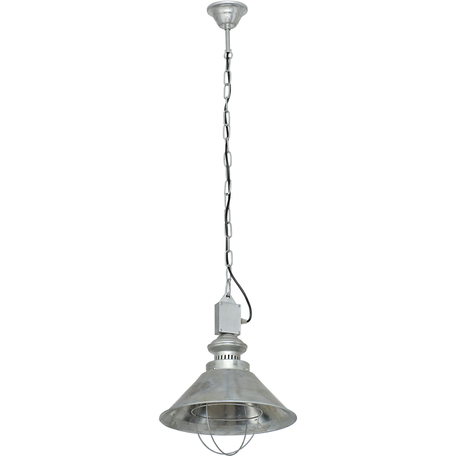 Подвесной светильник Nowodvorski Loft 5062, 1xE27x60W, серебро, металл - миниатюра 1