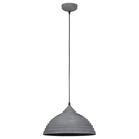 Подвесной светильник Nowodvorski Concrete 5070, 1xE27x60W, серый, металл - миниатюра 1