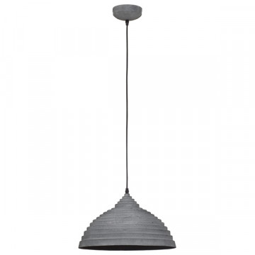 Подвесной светильник Nowodvorski Concrete 5070, 1xE27x60W, серый, металл - миниатюра 2
